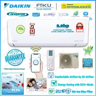 Save4.0 Daikin Deluxe Inverter Aircond FTKU Series FTKU50B V1MF &amp; RKU50BV1M(WiFi) Smart Control 2.0hp R32 Inverter Wall Mounted Air Conditioner ((5 Star Energy Rating)) SAVE 4.0