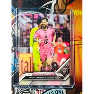 Lionel Messi Inter Miami Topps Now 2024 soccer card