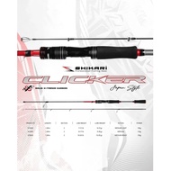 Shikari Clicker 180 8-17 Fishing Rod 10-20lbs Jap Style and Bait Casting
