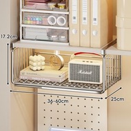 全城熱賣 - 桌下置物架 掛籃上鋪衣櫃 收納分層書桌面下掛架子 宿舍改造