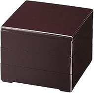 J-kitchens Made in Japan, Heavy Box, 3 Tiers, 6.5 Inches, Color, Shintami, 7.7 x 7.7 x 6.5 inches (1