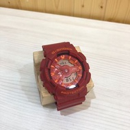 二手✨卡西歐 CASIO G-SHOCK GA-110AC-4AJF GA110 紅色 手錶 紅神配色