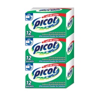 Sal de Uvas Picot, Effervescentl, Powder Solution, Antacid, 3-Pack of 12 Antacid Packets, 3 Boxes