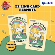 🇸🇬 Snoopy Peanuts SimplyGo EZ-Link Card MRT Bus Ez Link Cards Snoopy It's Good to have a Friend SimplyGo Ezlink Card