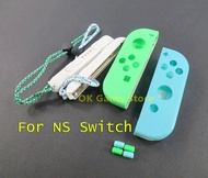 1setlot Housing With Full Set Button Replacement For Nintendo Switch Animal Crossing Console Joy con Housing Case buttons