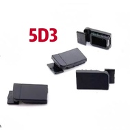 Suitable for Canon 5D4 5D2 5D3 6D 600D 550D 60D 6D2 Battery Cover Side Warehouse Leather Plug Small 