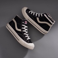 DISKON!! Ventela Black Natural High Top Public Low Sepatu Pria Wanita