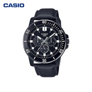 Casio MTP-VD300BL-5E นาฬิกาข้อมือผู้ชาย Business Quartz Steel Heart Non Mechanical Water Resistant  Watches MTP-VD300D-1EUDF
