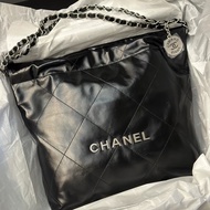 全配❤️ 香奈兒 #黑色 #銀字 #22bag #小號
