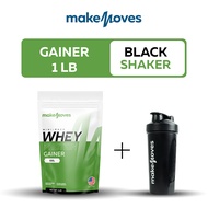 (1LB) MakeMoves Whey Protein GAINER XXL - เวย์โปรตีน สูตรเพิ่มน้ำหนัก สร้างกล้ามเนื้อ