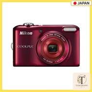 【 Used 】 Nikon COOLPIX L28 Digital Camera, 20.05-megapixel Effective Resolution, AA Battery Compatib