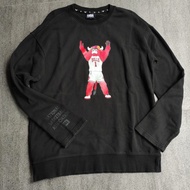 crewneck sweater nba chicago bulls mascot edition original second