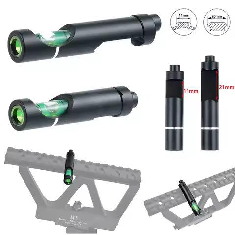 Tactical 11/20mm Scope Universal Spirit Bubble Level Balance For AK47 MI Side Mount 11mm/20mm Picati
