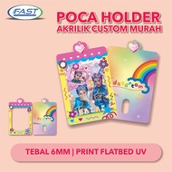 Custom Acrylic Frame Photocard Holder PC Holder | Acrylic Card Holder