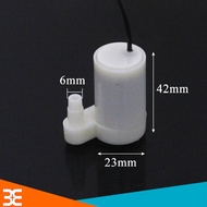 6VDC Vertical Tube Mini Submersible Pump: 1.5m (White)