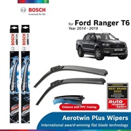Bosch Aerotwin Plus Multi Clip Wiper Set for Ford Ranger T6 TopLock Adapter