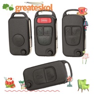 GREATESKOL Remote Key , HU39 HU64 Folding Car Key Cover, Supplies Flip 1/2/3/4 Buttons Key Shell  fo