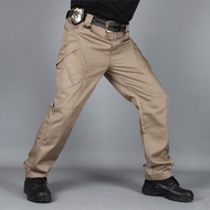 Mens Tactical Waterproof Pants Military Pant Men Army Trousers IX7 IX9 Combat Trouser Camo Pocket Wo