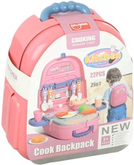 Kitchen Cook Backpack Toys 22pcs No.688-82A