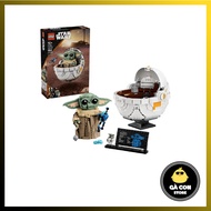 Star Wars 75403 Grogu with Hover Pram assembly toy - Grogu and Flying Carriage