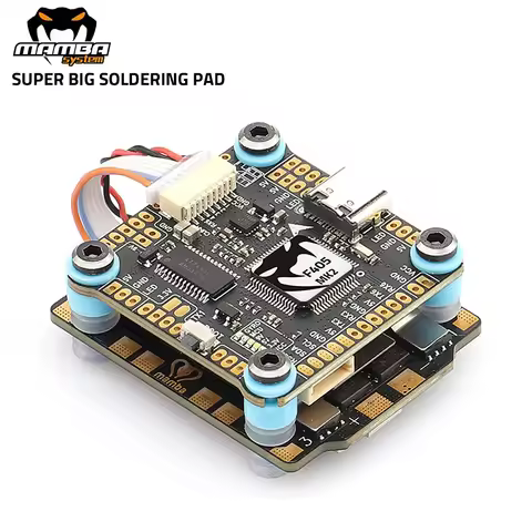 DIATONE MAMBA F405 MK2 V2 (ICM42688P) Flight Controller W/ BLHELI_S F55_BLS 4in1 ESC Dshot 300/600 3