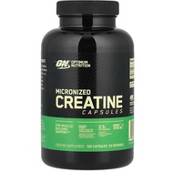 Optimum Nutrition Micronized Creatine Capsules 100 (1.25 g per Capsule) Creatine Monohydrate Creatin