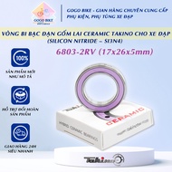 [GoGo Bike] CERAMIC TAKINO hybrid CERAMIC bearing (Taiwan) 6803-2RV-N4