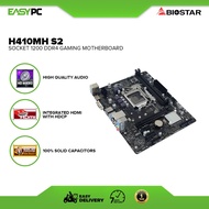 Biostar H410MH S2 Socket 1200 Ddr4 High Quality Audio Integrated HDMI w/ HDCP Gaming Motherboard.