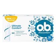 (Bundle Deals) O.B. ProComfort Tampon 16pcs (Normal)