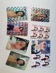 明星閃卡朱茵張柏芝黎姿yes閃卡貼子 yes card