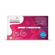 Andalan Pregnancy Test Kit - 99% Accurate Early Pregnancy Detection Strip for Quick Results in 1-3 M
