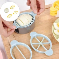 yu Kitchen Gadget Eggs Cutter for Slicing and Dividing Hard Boiled Eggs and Century Eggs Stainlessed