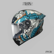 Berkualitas HELM RSV FFC21 FIBER COMPOSITE RYUJIN / HELM RSV / HELM