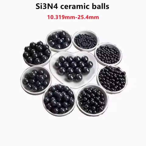 Si3N4 ceramic balls 10.319mm 11.509mm 11.906mm 11.1125mm 12mm 12.7mm 13.494mm 15.875mm 16mm 19.05 25