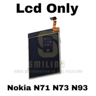 LCD ONLY NOKIA N71 N73 N93 COPOTAN ORIGINAL