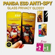Tempered Glass ESD Privacy PANDA Premium Xiaomi poco C85 C71 X7 pro M7 pro C75 M6, M6 pro F6 F6 pro,