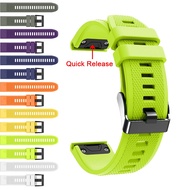 20mm Waterproof Soft Silicone Quick Fit Strap Replace Band For Garmin Fenix 7S Pro 6S Solar 5S Plus D2 Delta S Approach S70 42mm