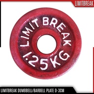 LIMITBREAK DUMBBELL BARBEL PLATE WEIGHT 1.25KG 1.25 KG