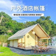 Khemah hotel luar, homestay, restoran perjalanan santai yang popular, tempat berlindung dari matahar