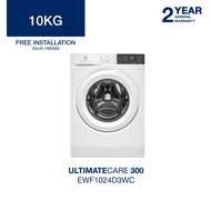 [Free Install] Electrolux Ultimate Care 300 Inverter Front Load Washing Machine Washer 8kg/9kg/10kg 