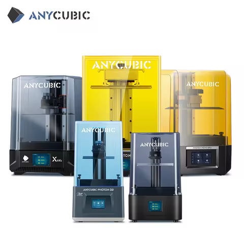 Российский ANYCUBIC UV Смола LCD 3D принтер Photon Mono 2, Mono X 6Ks,M3 Max,12K Mono M5s 14K Mono M