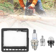 Fdit Chainsaw Air Filter Fuel with Sparking Plug Primer Bulb for Echo CS-300 CS-301 CS-305 CS-306 CS