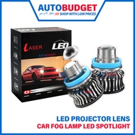 VLIGHT Car Fog Light LED Projector Lens Projector LED Car Light | Car Fog Lamp LED Fog Angle Eyes Fo