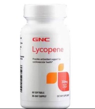 gnc lycopene茄紅素前列配方60s