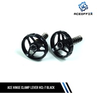 Ace HINGE CLAMP LEVERS HCL-7 FOLDING BIKE PART ACEOFFIX