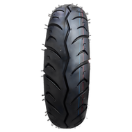 便宜通勤胎 類建大複合胎花紋 100/90/10 90/90/10 3.50/10 12吋 通勤機車輪胎 黑色 1