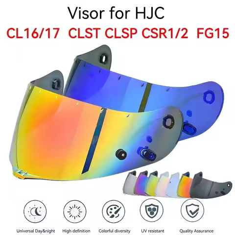 Helmet Visor for HJC CL16 CL17 CLST CLSP CSR1 CSR2 CS15 TR1 FG15 HS11 FS15 Helmet Shields Uv Protect