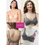 FELANCY Women's Full Cup Underwire Bra Size 34B Thin Foam Underwear 034F