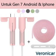 Iphone 18/20w Andriod Cable Protector/Data Silicone Protective Cover/Anti Broken Cable Protector Cov