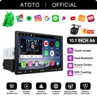 ATOTO 10 inch 1Din Android Car Stereo Screen GPS Navigation Bluetooth Carplay Android Auto Car Radio